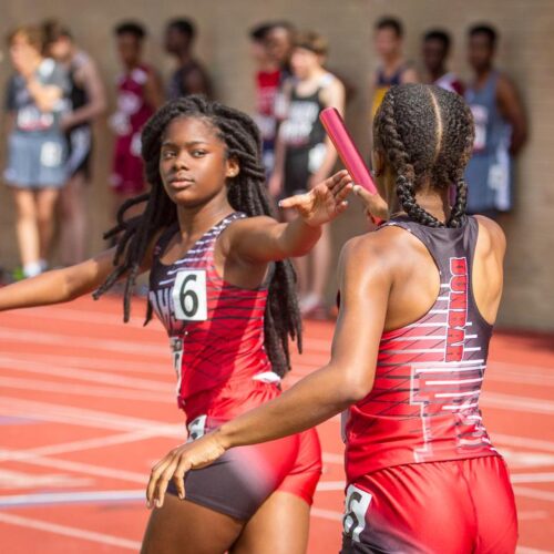 May 22, 2019: Action from DCSAA Track & Field Championships 2019 at Dunbar High School in Washington, D.C.. Cory Royster / Cory F. Royster Photography