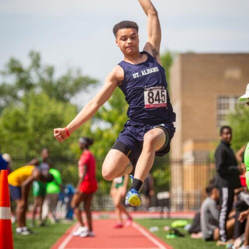 May 22, 2019: Action from DCSAA Track & Field Championships 2019 at Dunbar High School in Washington, D.C.. Cory Royster / Cory F. Royster Photography