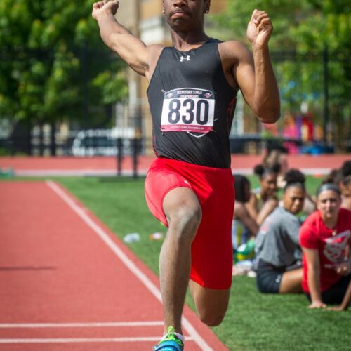 May 22, 2019: Action from DCSAA Track & Field Championships 2019 at Dunbar High School in Washington, D.C.. Cory Royster / Cory F. Royster Photography