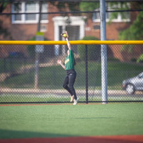 May 18, 2019: Action from Georgetown Visitation vs. National Cathedral at Washington Nationals Youth Baseball Academy in Washington, D.C.. Cory Royster / Cory F. Royster Photography