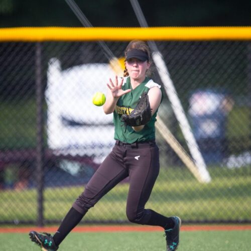 May 18, 2019: Action from Georgetown Visitation vs. National Cathedral at Washington Nationals Youth Baseball Academy in Washington, D.C.. Cory Royster / Cory F. Royster Photography