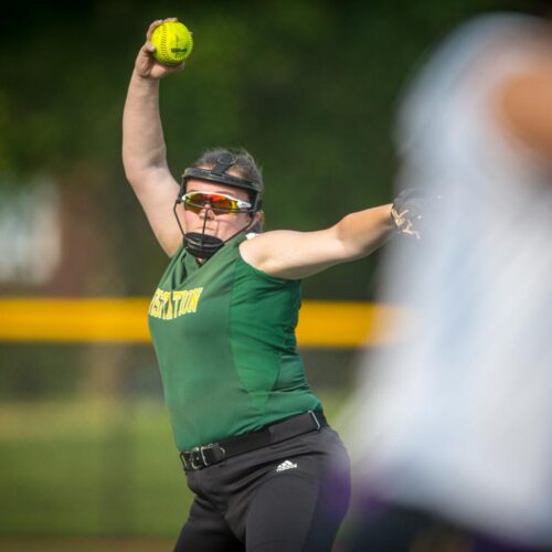 May 18, 2019: Action from Georgetown Visitation vs. National Cathedral at Washington Nationals Youth Baseball Academy in Washington, D.C.. Cory Royster / Cory F. Royster Photography