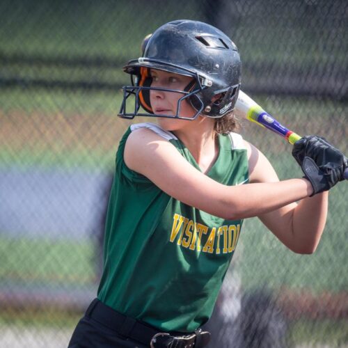 May 18, 2019: Action from Georgetown Visitation vs. National Cathedral at Washington Nationals Youth Baseball Academy in Washington, D.C.. Cory Royster / Cory F. Royster Photography