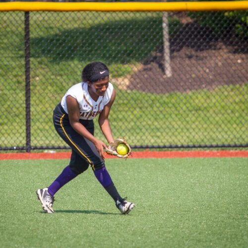 May 18, 2019: Action from Georgetown Visitation vs. National Cathedral at Washington Nationals Youth Baseball Academy in Washington, D.C.. Cory Royster / Cory F. Royster Photography