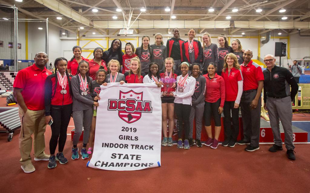 February 12, 2019: Action From DCSAA Indoor Track & Field Championships at PG Sports and Learning Complex in Landover, Maryland. Cory Royster / Cory F. Royster Photography