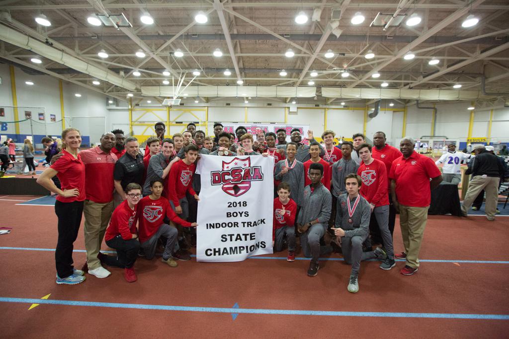 February 13, 2018: Action From DCSAA Indoor Track and Field Championships at PG Sports and Learning Complex in Landover, Maryland. Cory Royster / Cory F. Royster Photography