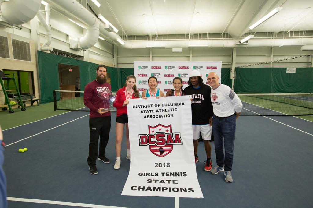 May 18, 2018: Action from DCSAA Tennis Championships at Southeast Tennis Learning Center in Washington, D.C.. Cory Royster / Cory F. Royster Photography