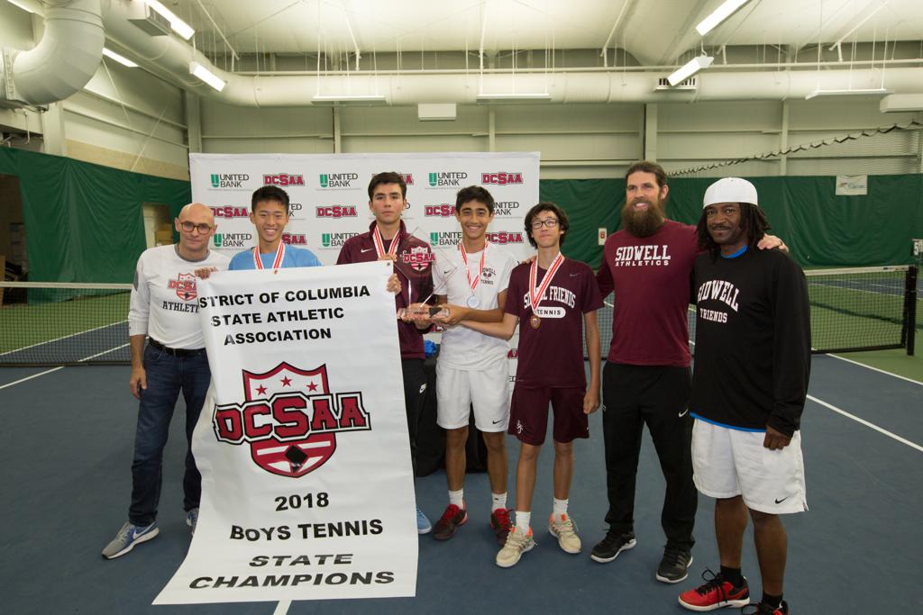 May 18, 2018: Action from DCSAA Tennis Championships at Southeast Tennis Learning Center in Washington, D.C.. Cory Royster / Cory F. Royster Photography