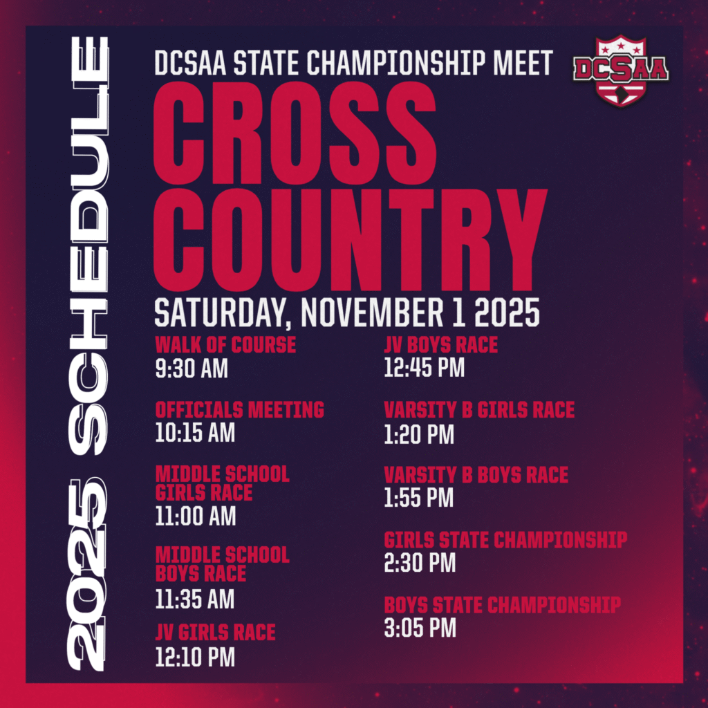 Cross Country Schedule