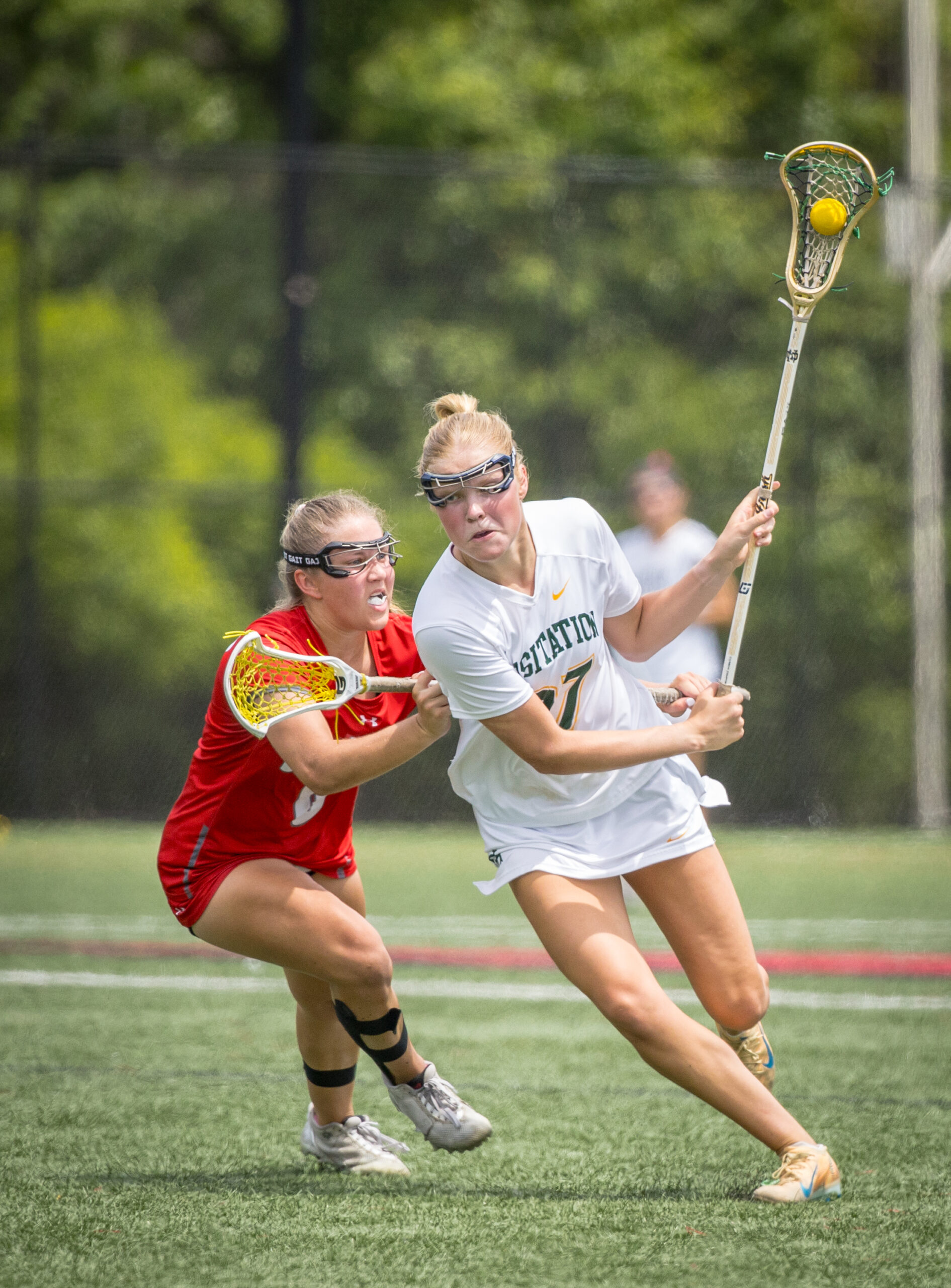 Players Fighting For Ball