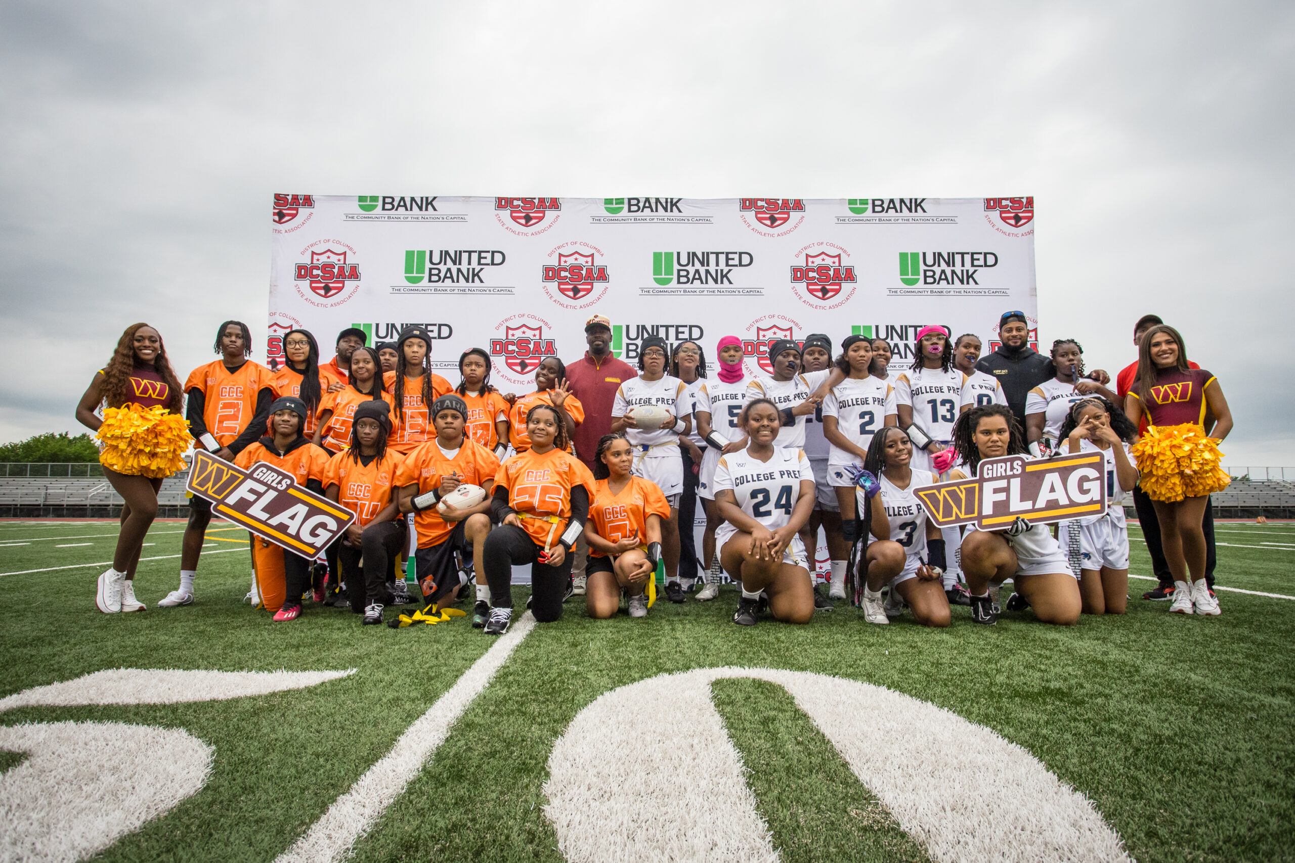 Girls Flag Football Runner Ups