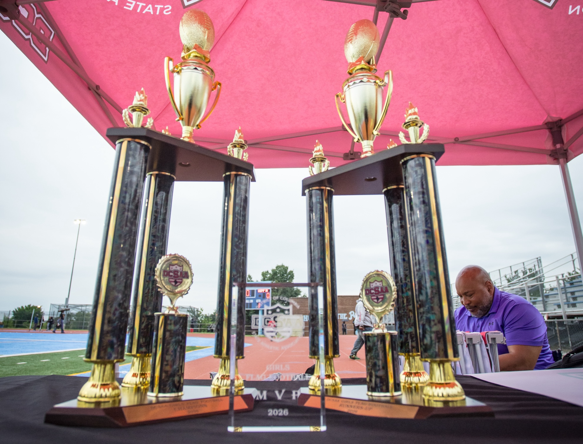 Girls Flag Football Trophies