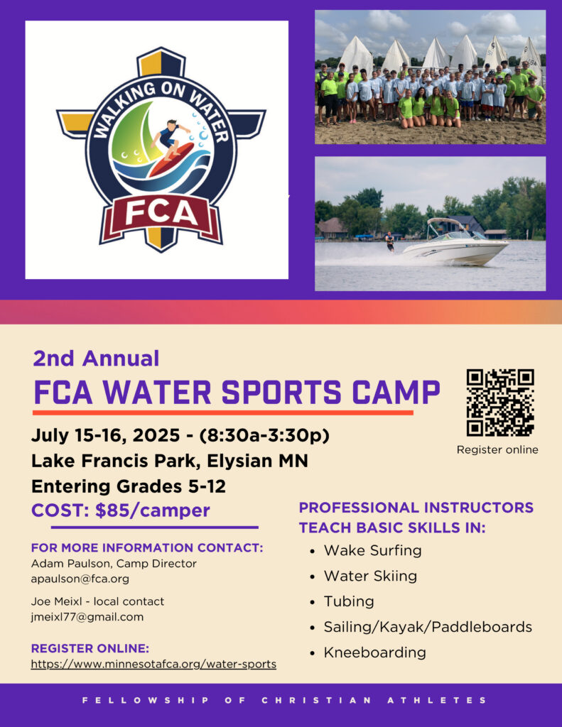 FCA Water Sports Camp