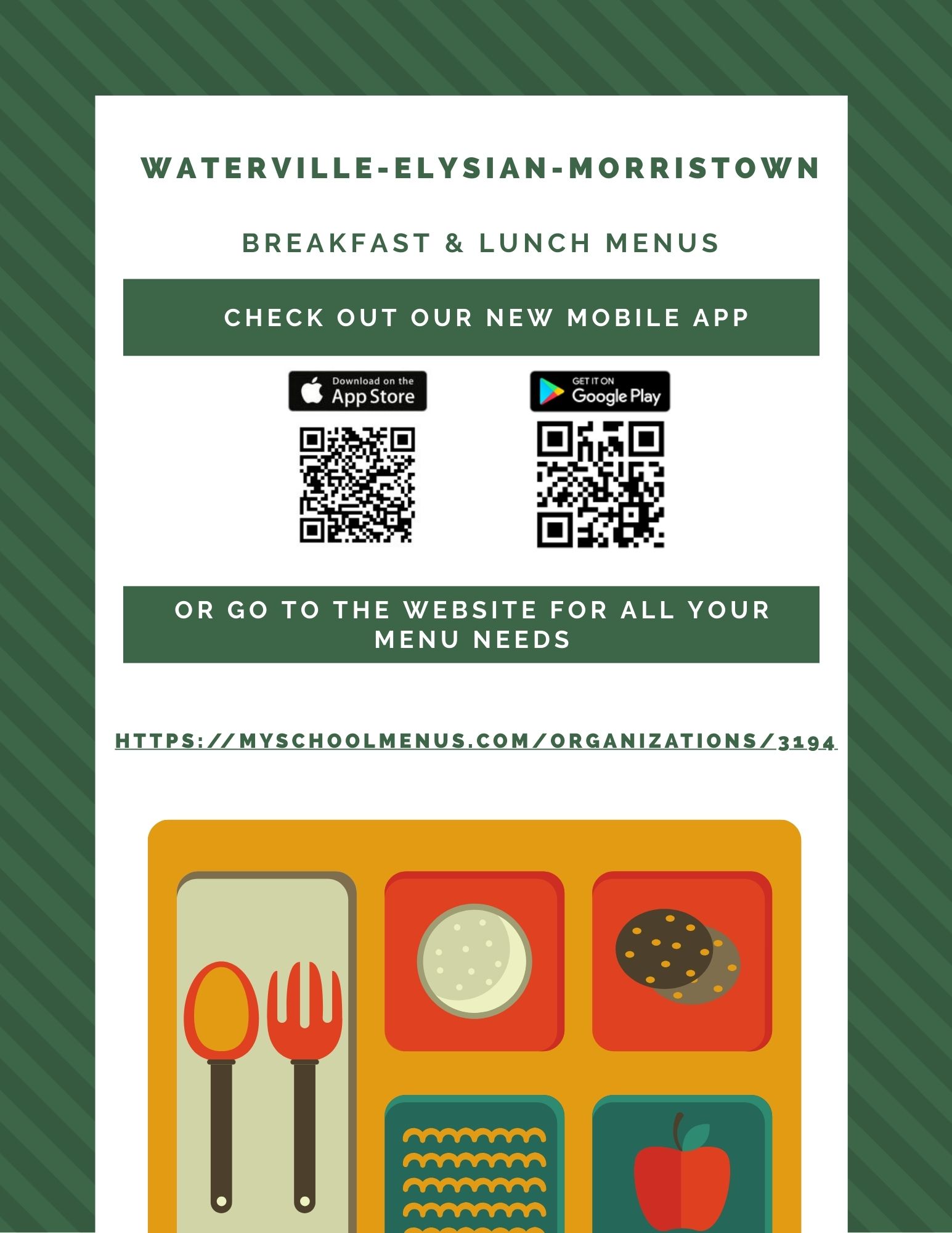 Lunch Menu Links