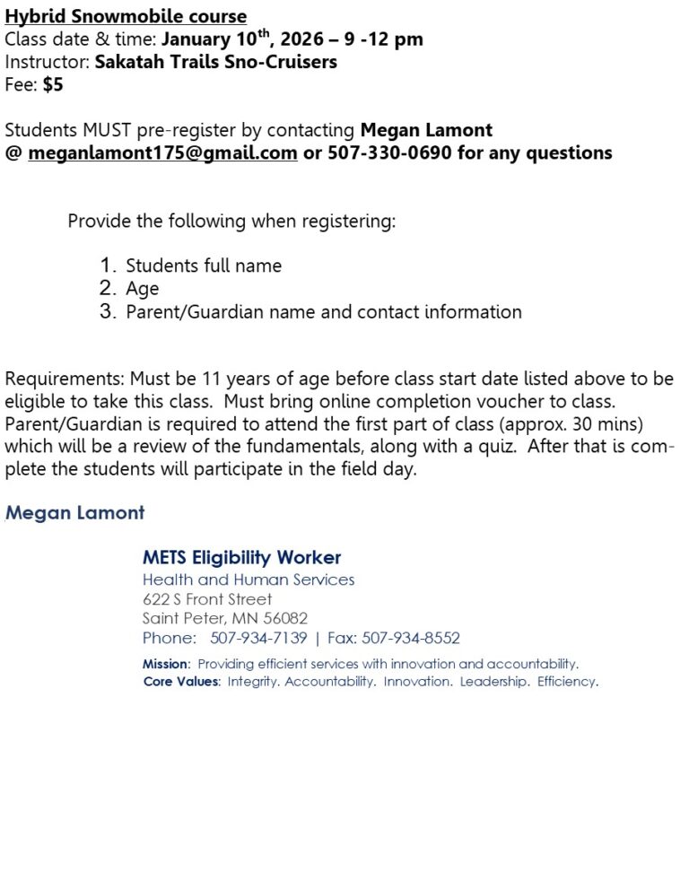 Snowmobile Hybrid Course