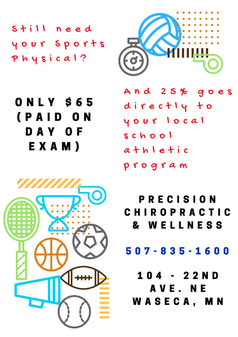 Spring Sports Physicals