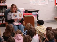 WILD Country DJ reading to our students.