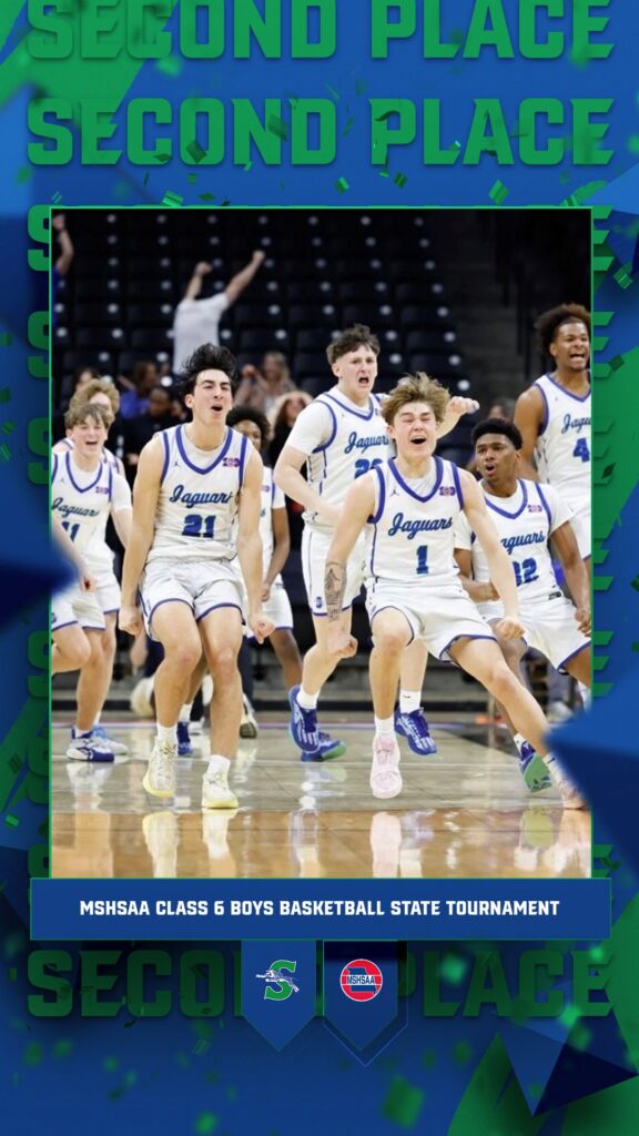 BSS basketball celebrating win